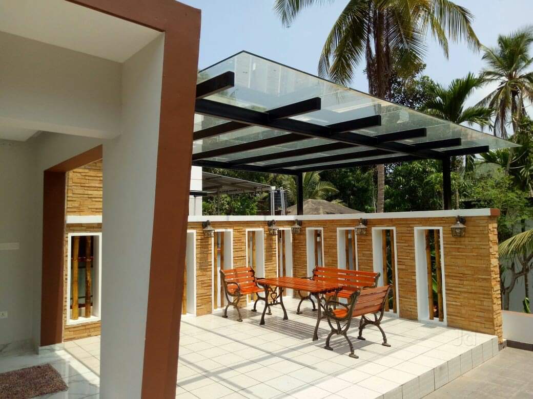 Glass Pergola Design 5